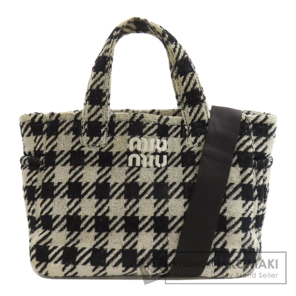 Miu Miu handbag terry cloth